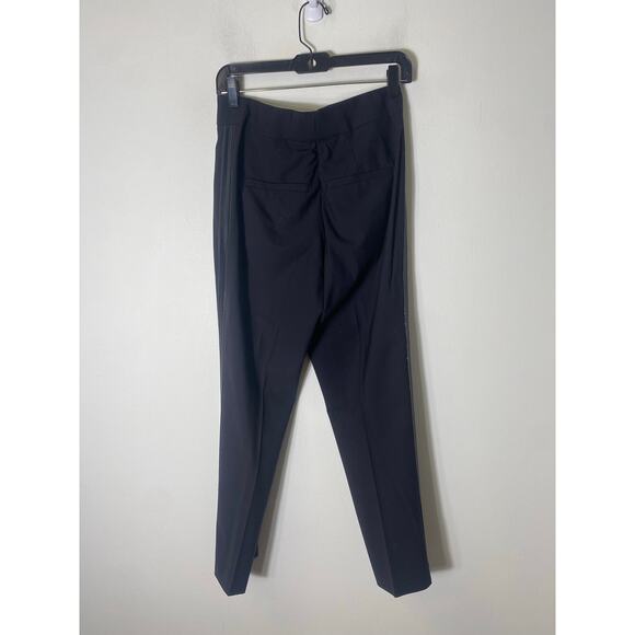 Brunello Cucinelli Black Tuxedo Pants Sz 8 - Picture 2 of 4